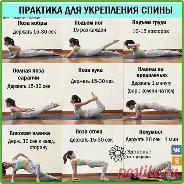 Уделите своей спине всего несколько минут в день!