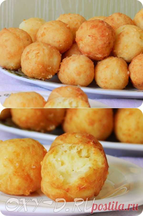 Картофельные пончики с сыром | Просто Вкусно