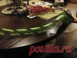 Ёлочка из ленты своими руками
#НовогоднийДекор