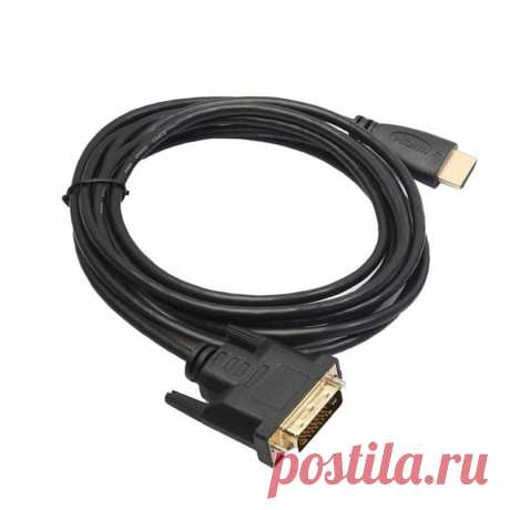 HIPERDEAL 1 м ультра тонкая линия HDMI к DVI к HDMI FULL HD высокая скорость кабель Прямая доставка 1J23 купить на AliExpress
1m=$2.04