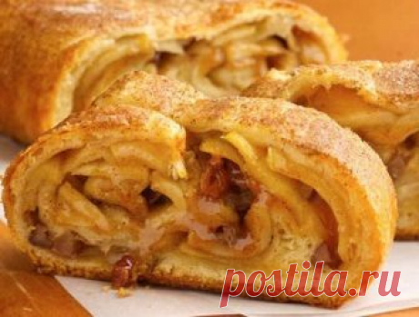🍏 🍎  ЯБЛОЧНЫЙ ШТРУДЕЛЬ — Никогда не перестану восхищаться! Ароматный и хрустящий.