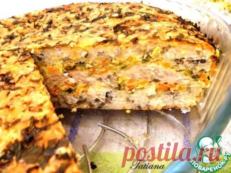 Рисовая запеканка с курицей и овощами - кулинарный рецепт
