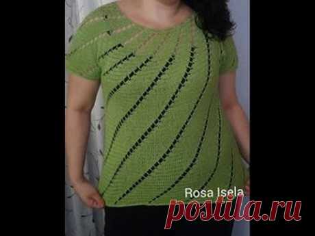 Blusa en espiral parte 1 nuevo video