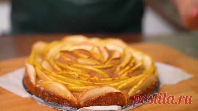 Хоть на НОЧЬ ешь! Яблочный ПИРОГ БЕЗ сахара, муки и масла