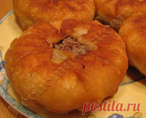 Беляши с мясом на кефирном тесте | NashaKuhnia.Ru