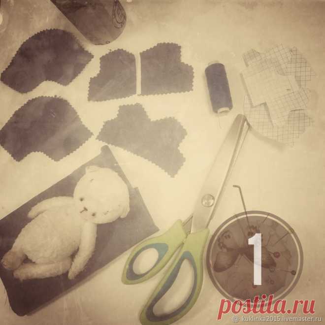 Шьём винтажное платьишко для Мишеньки - Ярмарка Мастеров - ручная работа, handmade