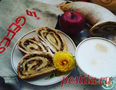 Вертуха с яблоками – кулинарный рецепт