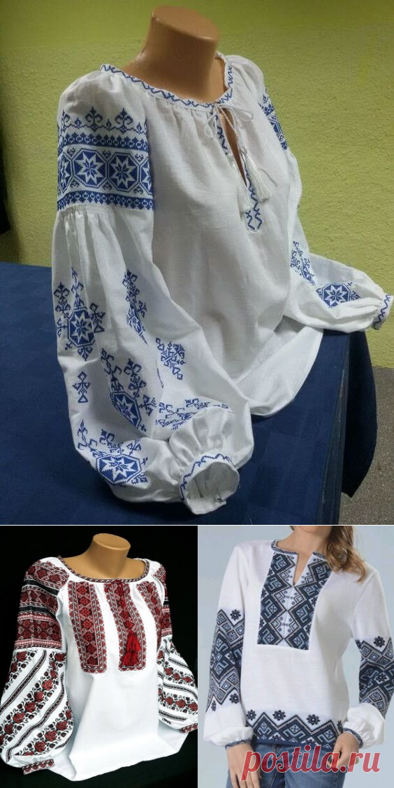 Вышитая сорочка: выбери свой стиль ~ ALL-DEKOR