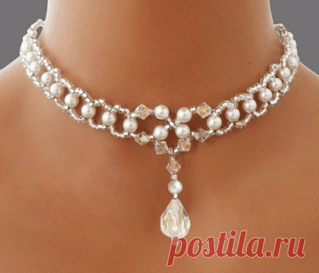 Колье из бусин: как сделать своими руками #МК с фото | Domigolki.ru