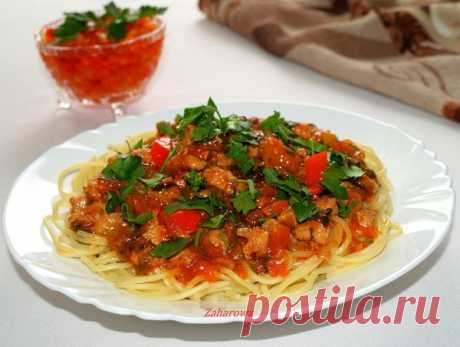 Мясная заправка с овощами к любому гарниру на ваш вкус
