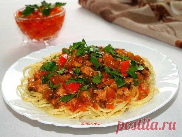 Мясная заправка с овощами к любому гарниру на ваш вкус