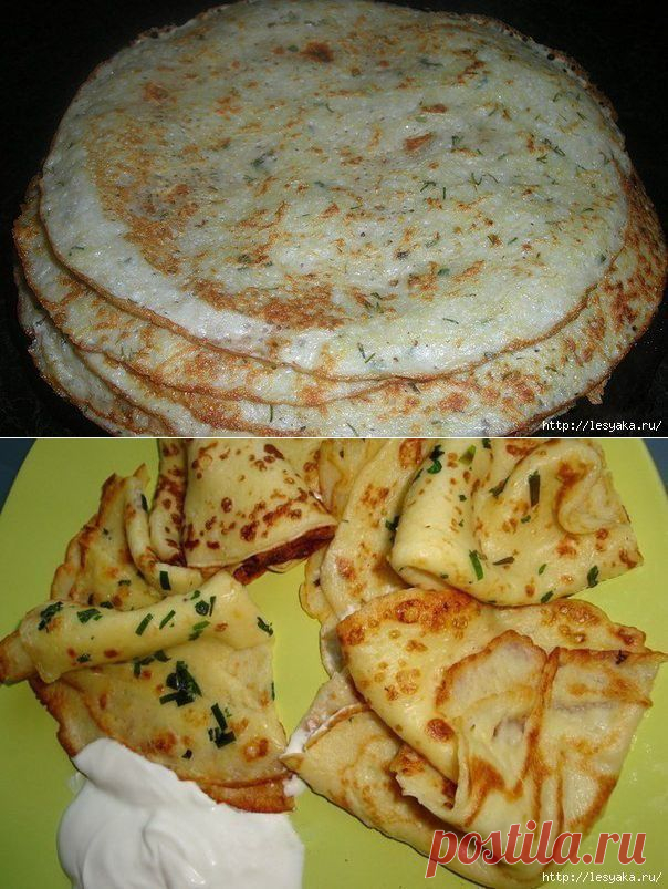Тонкие картофельные блины-невероятно вкусно!