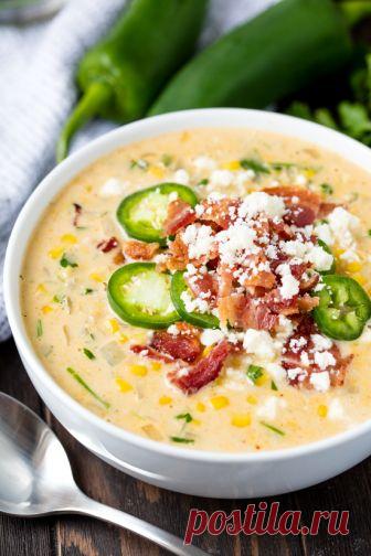 Mexican Street Corn Soup - thestayathomechef.com This Mexican Street Corn Soup has all the flavors you love from Mexican street corn all bundled up into one comfort food soup that is to die for! Who else loves Mexican street corn? I know I do! I’ve taken all those delicious flavors, added a few, and made it into a delicious soup that...