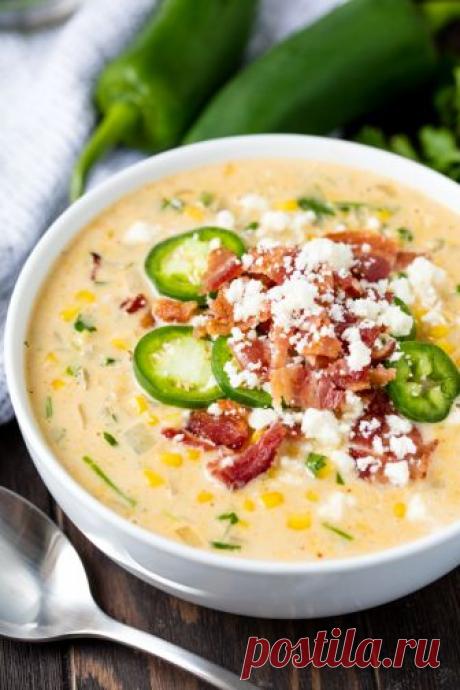 Mexican Street Corn Soup - thestayathomechef.com This Mexican Street Corn Soup has all the flavors you love from Mexican street corn all bundled up into one comfort food soup that is to die for! Who else loves Mexican street corn? I know I do! I’ve taken all those delicious flavors, added a few, and made it into a delicious soup that...