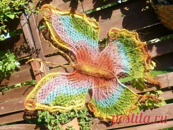 Панно. Автор - Jolanta Surma (Польша)
#макраме #рукоделие #плетение