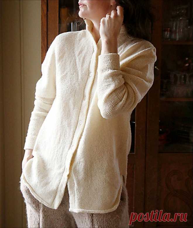 Мохеровая рубашка The White Shirt by Heidi Gronvold