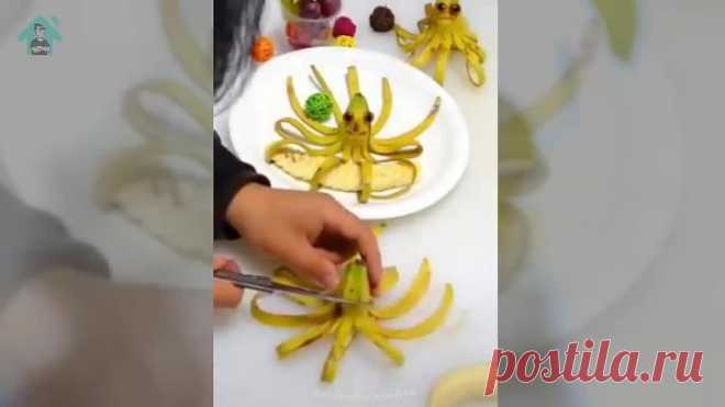 Фигурки из фруктов и овощей | Детские блюда | Салаты | Закуски