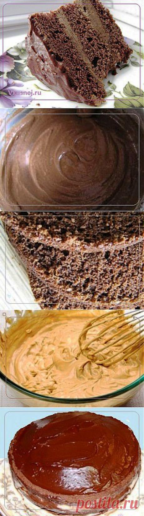 Шоколадный торт Мулатка. | Рецепты вкусно