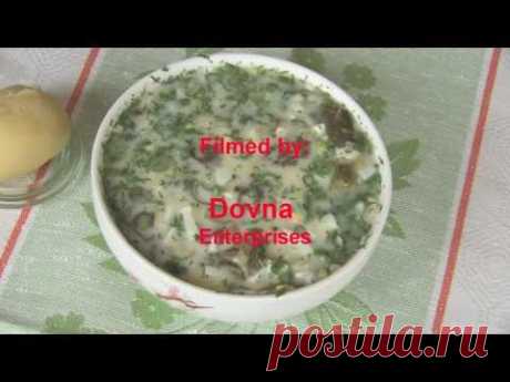 щавель рецепт щавеля холодника Cooking Russian food