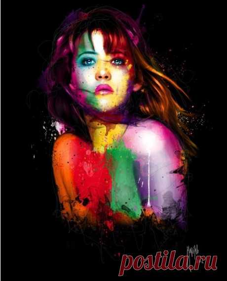 Цветная графика Патриса Мурчиано | Colors.life