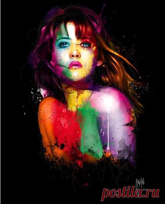 Цветная графика Патриса Мурчиано | Colors.life