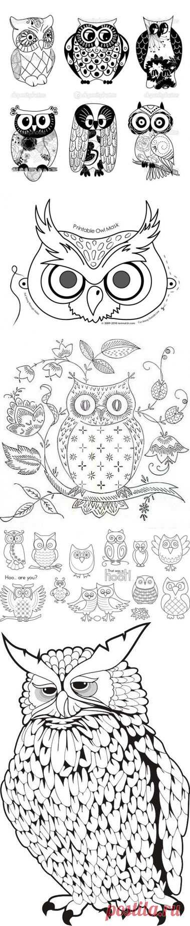 Рисунки, трафареты