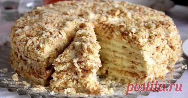 Восхитительный торт без духовки и покупных коржей. Рецепт от моей давней товарки, пользуюсь им больше 15 лет! — Домашний уют