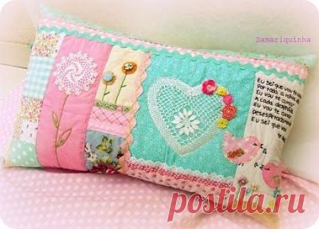 ИДЕИ ПОДУШЕК И ДЕКОР ВЯЗАННЫМИ САЛФЕТКАМИ