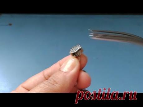 Como colocar cursor no zíper usando um garfo.