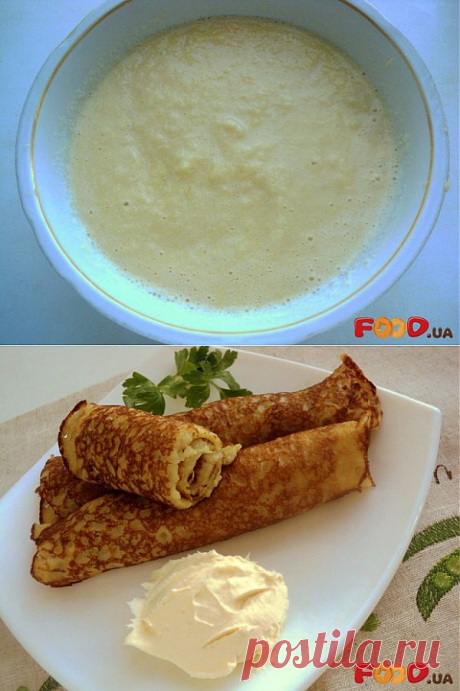 Блины на сыром картофеле - Кулинарные рецепты на Food.ua
