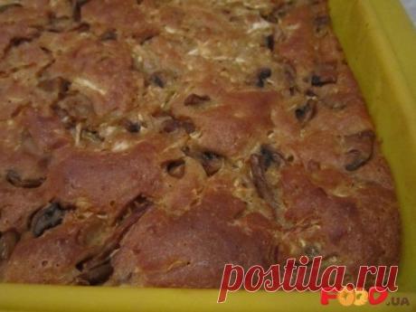 Пирог с капустой и грибами на кефире - Кулинарные рецепты на Food.ua