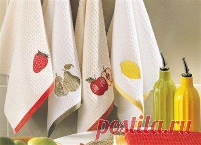 Стираем кухонные полотенца – эффективные рецепты