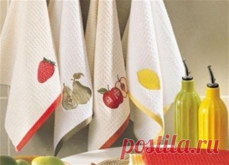 Стираем кухонные полотенца – эффективные рецепты