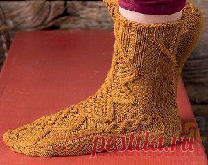 Вязаные носки «из ящика» | ВЯЗАНЫЕ НОСКИ