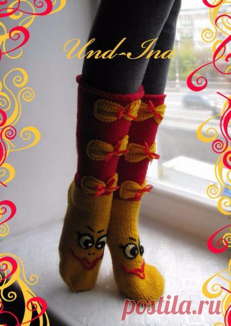 САПОЖКИ ВЯЗАНЫЕ "КОКЕТКА" - запись пользователя Наталья (Наталья) в сообществе Вязание спицами в категории Вязание спицами аксессуаров источник  	 https://www.liveinternet.ru/users/ladydv/post425593684/