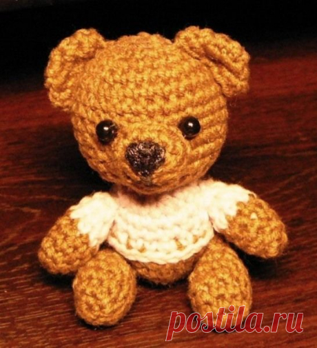 Мишка амигуруми. Мишка Тедди. | Амигуруми — схемы, амигуруми крючком, вязание и игрушки амигуруми. Амигуруми всех стран!