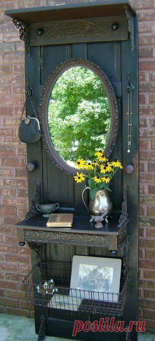 Не выбрасывайте старые двери - из них можно создать чудо!.