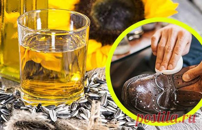 Необычные способы использования подсолнечного масла . Милая Я