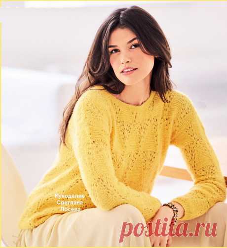 Вязаный шик для холодной осени! Модели джемперов с описанием вязания | Рукоделие Светлана Лосева Вязание | Дзен