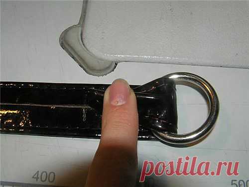 Жесткие кожанные ручки для сумки - Ярмарка Мастеров - ручная работа, handmade