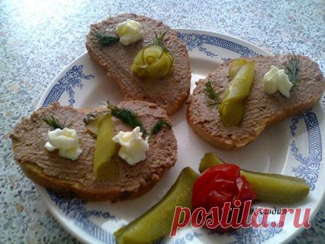 Паштет из куриной печени - Быстро и вкусно - Группы Мой Мир