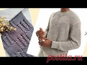 Этот узор набирает популярность среди самых крутых дизайнеров🙋‍♀️💯knitting pattern.