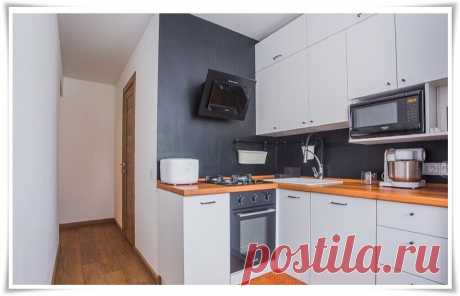 Простая, но очаровательная кухня 4,9 м² от молодой хозяйки: пример того, что можно справиться и без услуг проектировщика | Стильный Дом | Яндекс Дзен