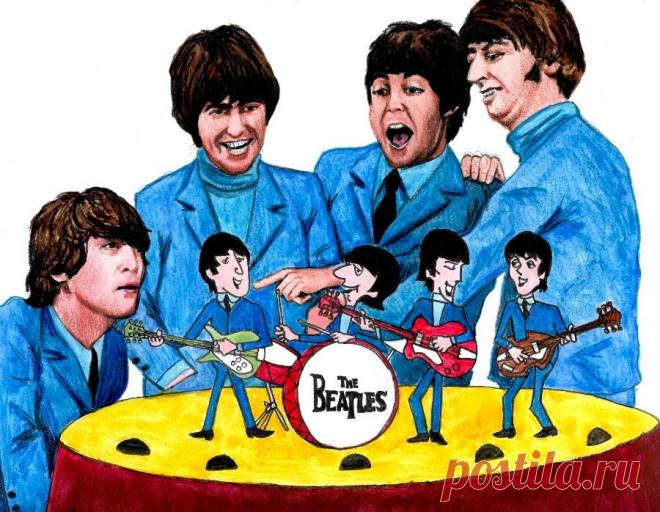 Сделанный рукой Леннона набросок обложки альбома The Beatles выставлен на торги в Нью-Йорке | Культура