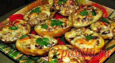 Домашняя кухня: Лодочки из картошки в мундире