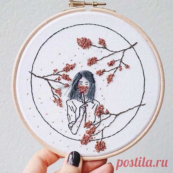 Объемная вышивка без границ: идеи — Сделай сам, идеи для творчества - DIY Ideas
