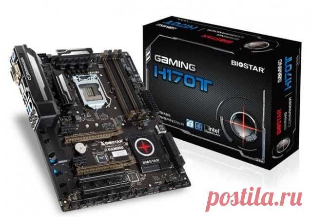GECID.com: BIOSTAR Gaming H170T и BIOSTAR GeForce GTX 980 Ti – вариант для построения мощного игрового ПК
