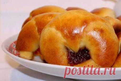 Калачики с джемом