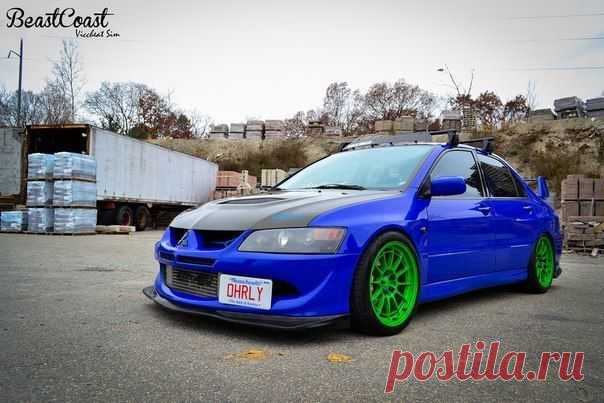 Mitsubishi Lancer Evolution VIII. / Только машины