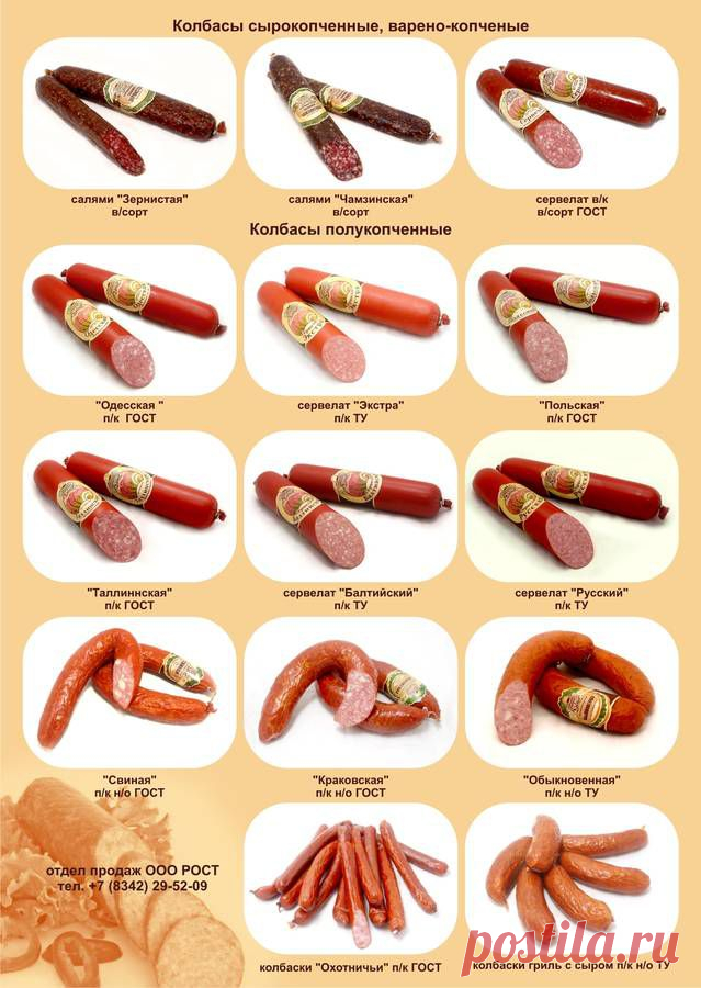 Колбасная продукция по эксклюзивному контракту с МАРКЕТИНГОМ / Изображения